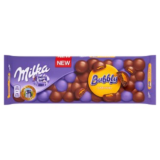 Milka Czekolada Bubbly Caramel 250 g