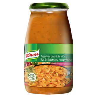 Knorr Sos śmietanowo-paprykowy z cebulą i natką pietruszki 500 g