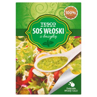 Tesco Sos włoski z bazylią 9 g
