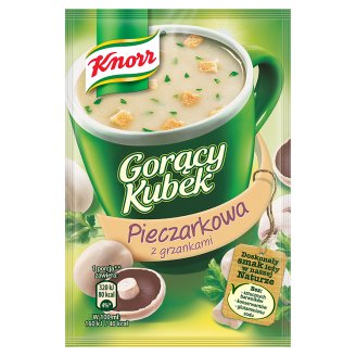 Knorr Gorący Kubek Pieczarkowa z grzankami 15 g