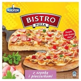 Iglotex Bistro Pizza z szynką i pieczarkami 315 g