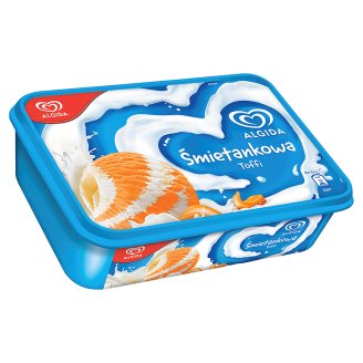 Algida Śmietankowa Toffi Lody 1000 ml