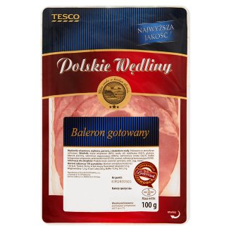 Tesco Polskie Wędliny Baleron gotowany 100 g