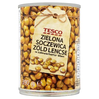 Tesco Zielona soczewica w zalewie 390 g