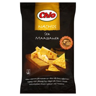 Chio Nachos Ser Maasdamer Chipsy kukurydziane 190 g