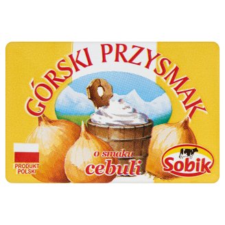 Sobik Górski Przysmak o smaku cebuli mix typu fromage 80 g