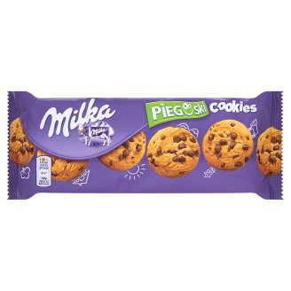 Milka Pieguski Ciasteczka z kawałkami czekolady mlecznej z mleka alpejskiego 135 g