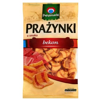 Przysnacki Prażynki o smaku bekon 140 g