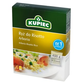 Kupiec Ryż do risotto arborio 400 g