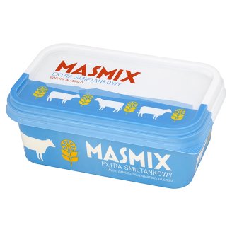 Masmix Extra Śmietankowy Miks o zmniejszonej zawartości tłuszczu 380 g