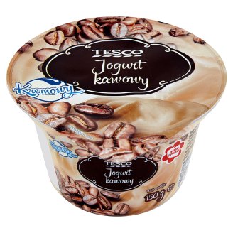 Tesco Jogurt kremowy kawowy 150 g
